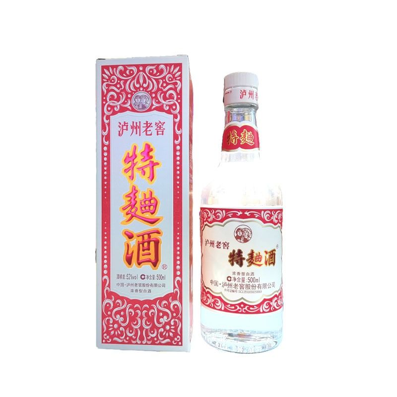 （红瓶）泸州老窖特曲酒 52度浓香型白酒 500ml/盒